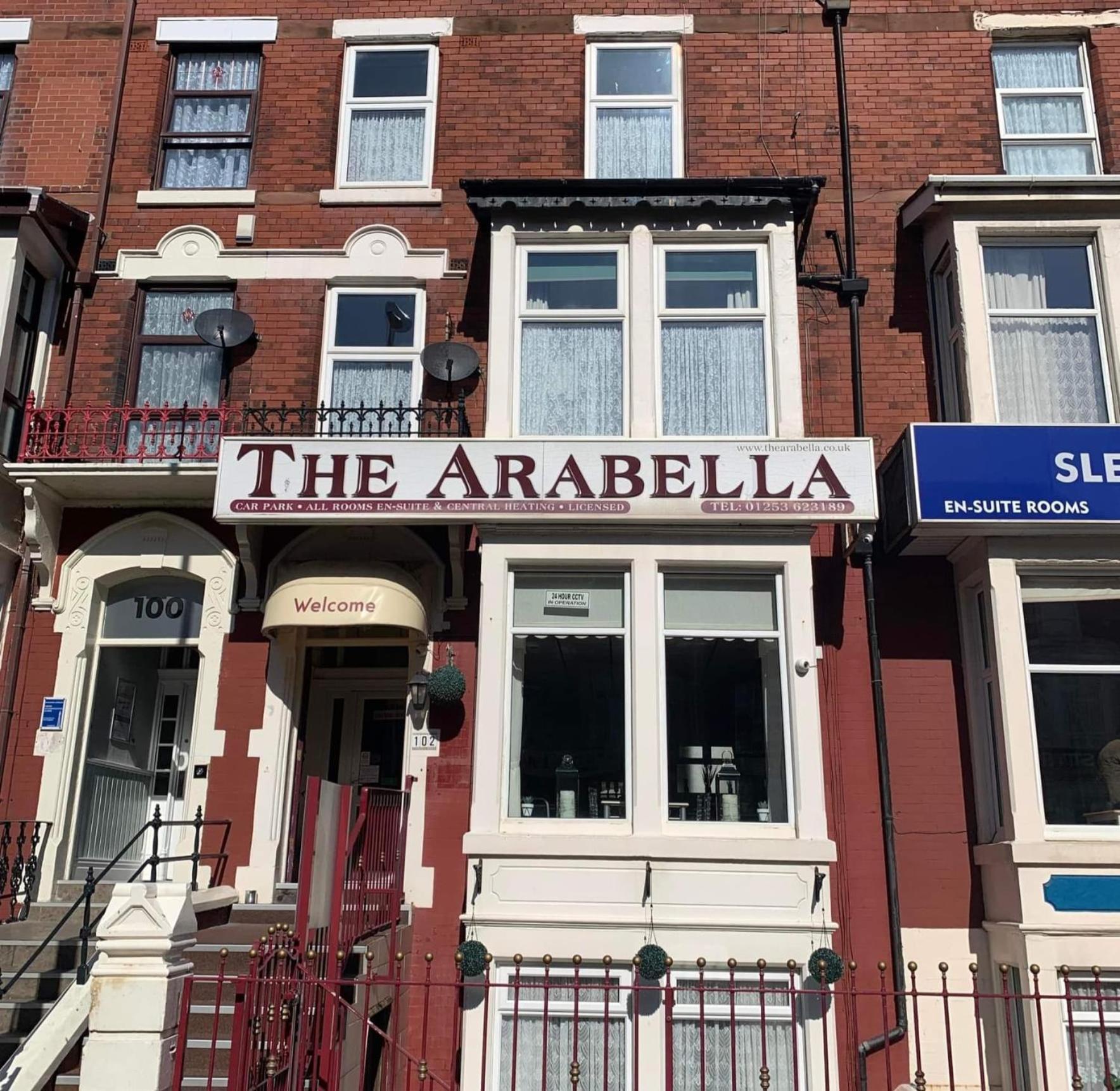 לינה וארוחת בוקר בלקפול The Arabella מראה חיצוני תמונה